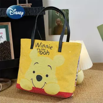 Новая женская сумка с бриллиантами Disney, роскошный модный брендовый саквояж на плечо, Вместительная женская сумочка с бриллиантами