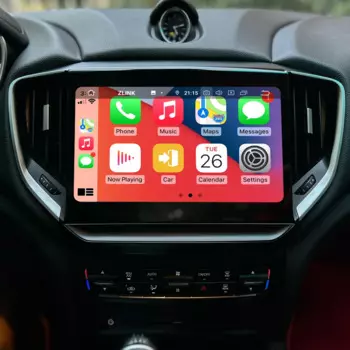 Новейшая Автомагнитола для Maserati Levante 2014-2020 Quattroporte 2013-2017 Geberit 2013-2017, мультиплеерное автомобильное головное устройство, GPS carplay