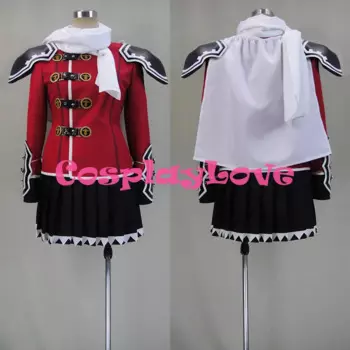 Новейшая сделанная на заказ японская игра финальная фантазия Тип 0 королева косплей костюм Рождество Высокое качество Хэллоуин