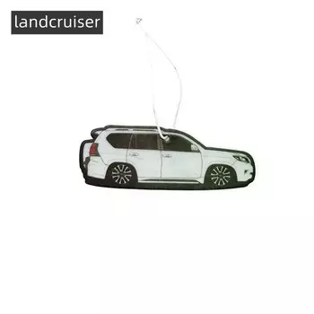 Новейший автомобильный освежитель воздуха JDM, гоночный стиль, автомобильный вид сзади, подвесная однотонная бумага для TOYTA Camry Reiz Supra Corolla