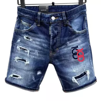 Новинка 100, весенне-летние рваные облегающие мужские синие хипстерские джинсовые шорты в стиле гавани