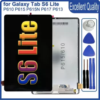 Новинка 100%, ЖК-дисплей для Samsung Galaxy Tab S6 Lite 10,4 P610, ЖК-дисплей, сенсорный экран, дигитайзер, сменная сборка для Samsung P610