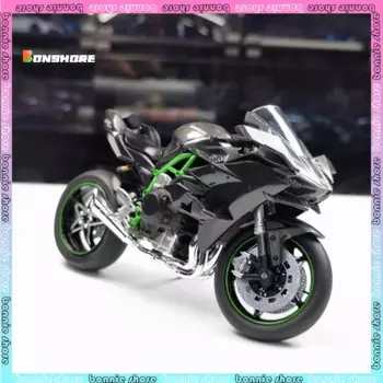 Новинка 1/12, бренд Kawasaki Ninja H2 H2R, модель мотоцикла из сплава, модель комнаты с орнаментом, модель для мальчика, коллекционная Рождественская игрушка, подарок