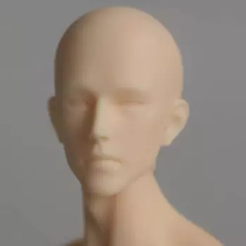 Новинка 1/6, шарнирная кукла с маленькой головой без лица, кукла NudeDoll, шарнирные куклы, голова мальчика без макияжа, 1/6 искусственных подарков