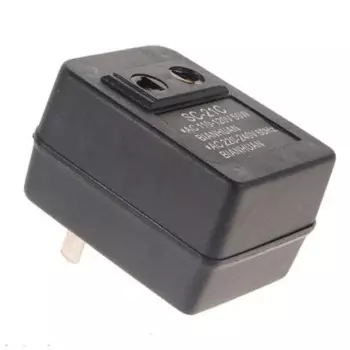 Новинка, 1 упаковка, AC 50 Вт 60 Гц, максимальная мощность AC 220 В, одно изменение на 110 В, трансформатор напряжения, преобразователь питания, адаптер, вилка стандарта США