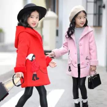 Новинка 2019, зимняя длинная толстая Детская куртка, верхняя одежда для девочек, детская одежда
