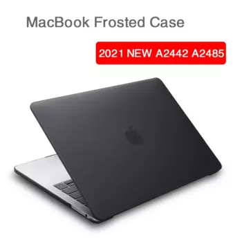 Новинка 2021, прозрачный чехол для ноутбука Macbook Pro 14 A2442,14 16 дюймов Pro 16 A2485, матовый Защитный Чехол + пленка для клавиатуры Giveaway