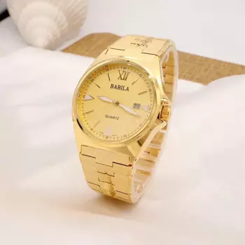 Новинка 2021, вьетнамские аллювиальные Золотые Большие циферблаты со светящимся мужским столом, 24-каратное золото, часы в стиле AM, роскошные часы