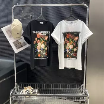 Новинка 2022, модный дизайнерский топ от известного бренда, свободная футболка с коротким рукавом в стиле хип-хоп