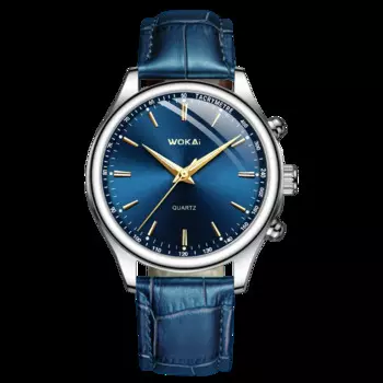 Новинка 2023, деловые Кварцевые спортивные часы wokai, мужские часы с ремешком для отдыха, мужские часы