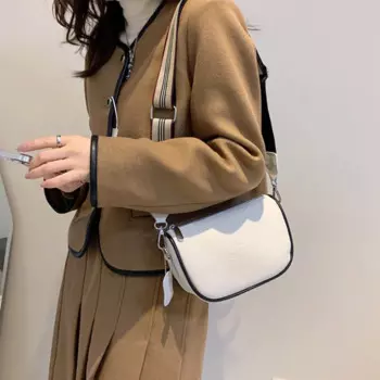 Новинка 2023, модные кожаные сумки через плечо для женщин, вместительная сумка через плечо с регулируемым ремешком, Женская Портативная сумка