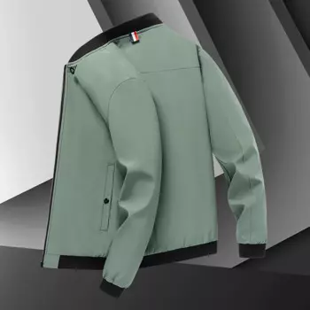 Новинка 2023, мужская куртка, повседневная весенне-осенняя одежда, подходящий ко 100 Год Топ, свободная куртка, Мужская куртка с Бейсбольным воротником, рубашка, куртка