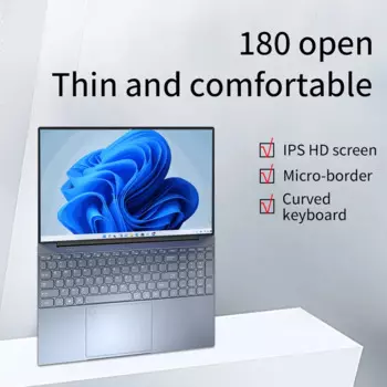 Новинка 2023, офисный ноутбук, Windows 11, дешевые Игровые ноутбуки, нетбук, 16 дюймов, 12-й Intel Alder N95, ОЗУ 16 ГБ, 32 ГБ, DDR4, клавиатура с подсветкой