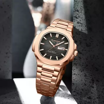 Новинка 2023, роскошные мужские механические часы GUANQIN, автоматические часы для мужчин, спортивные наручные часы, водонепроницаемые часы из нержавеющей стали