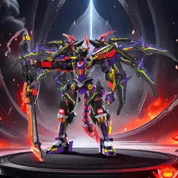 Новинка 2024, черный миф, Wukong, путешествие в Уэст-Булл, король демонов, сборные строительные блоки, демон, мейка, детская головоломка, игрушка для мальчиков