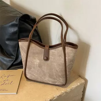 Новинка 2024 г., женская сумка на одно плечо из окрашенной кожи с эффектом гало, вместительная модная универсальная Сумочка для подмышек