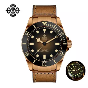 Новинка 2024, IPOSE IX & DAO, бронзовые винтажные мужские Роскошные автоматические механические часы PT5000, сапфировые водонепроницаемые часы C3, мужские часы