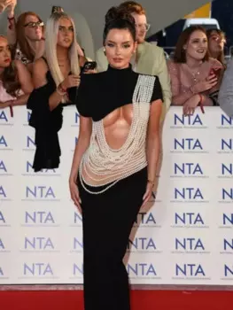 Новинка 2024, модное вечернее платье знаменитости с красной ковровой дорожкой, женское сексуальное длинное Бархатное облегающее платье с коротким рукавом и жемчужными бусинами