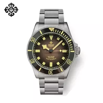 Новинка 2024, Мужские автоматические механические часы IX & DAO IPOSE PT5000, светящиеся часы с титановым сапфиром, водонепроницаемые часы 20 бар