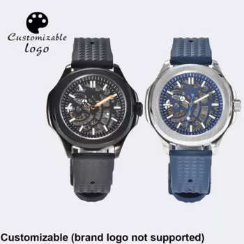 Новинка 2024, мужские механические часы-скелетоны с автоматическим механизмом NH70A, водонепроницаемые мужские часы из нержавеющей стали с механизмом