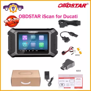 Новинка 2024, OBDSTAR iScan для Ducati, диагностический инструмент для мотоцикла DUCATI, сканирующий инструмент, Поддержка программирования клавиш IMMO на нескольких языках