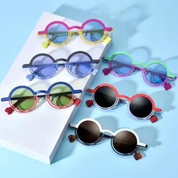 Новинка 2024, оправа для очков из чистого титана для мужчин и женщин, высококачественные модные дизайнерские солнцезащитные очки UV400 для улицы, индивидуализация, ретро