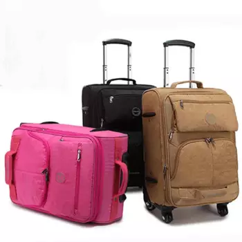 Новинка 2024, прочный разноколесный чемодан на колесиках, мужской и женский чемодан на колесиках 20/28 дюйма