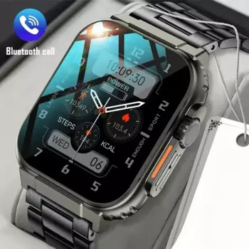 Новинка 2024, Смарт-часы Craft AMOLED HD BT с функцией звонка для женщин и мужчин, батарея 600 мАч, 100 + спортивный фитнес-трекер, водонепроницаемые Смарт-часы