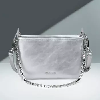 Новинка 2024, женская сумка из натуральной кожи, сумка через плечо, дизайнерская сумка через плечо с цепочкой, женская сумка из натуральной кожи _C-01- 168370880 _