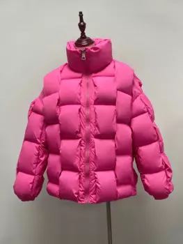 Новинка 2024, зимняя одежда, зимнее пальто, женские парки, пуховая хлопковая куртка, теплая Женская Повседневная Свободная куртка, парка с подкладкой, верхняя одежда