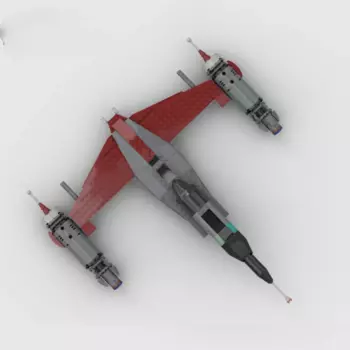 Новинка 298 шт. звёздный План серии N2-B Starfighter Naboo Starfighter The Bastard Ver. Конструктор MOC, сборные блоки, игрушки «сделай сам»