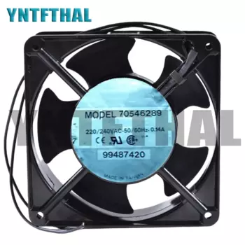 Новинка 70546289 99487420 120*120*38 мм 220 В а охлаждающий вентилятор 2-проводной процессор кулер радиатор вентилятор