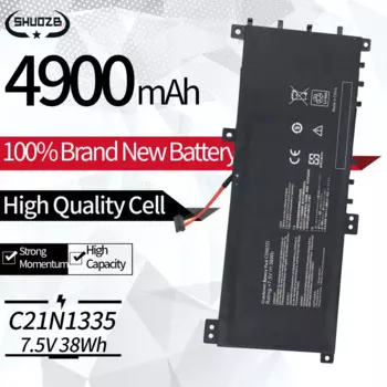 Новинка C21N1335 Аккумулятор для ноутбука ASUS VivoBook S451 S451L S451LA S451LB S451LN V451 V451L V451LA V451LB V451LN 7,5 V 38Wh SHUOZB