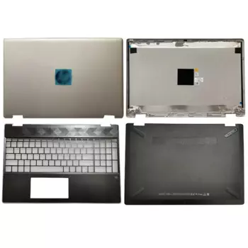 Новинка, чехол для ноутбука HP Pavilion X360 15-DQ 15-DQ0953CL, зеркальный чехол для ноутбука, задняя крышка ЖК-дисплея/Упор для рук/Нижняя крышка