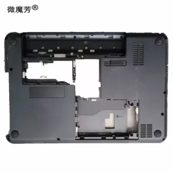Новинка, чехол для ноутбука с нижней основой, чехол для HP DV4-4000 4030us, задняя крышка корпуса D, черный чехол