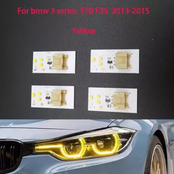 Новинка для bmw F30 F35 2013-2015 автомобильные грыжа фары DRL Чип балласт Фотоэлементы желтая Прямая замена ярко-желтый
