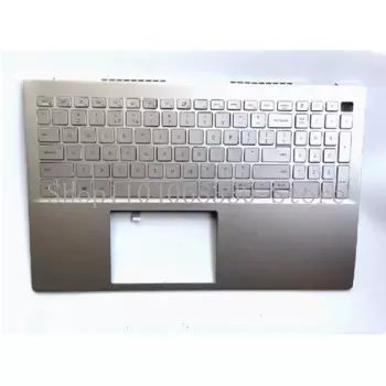 Новинка для DELL inspiron Lingetsu 5501 5502 5504 5505, США, серебристая клавиатура C-образной формы с подсветкой 6XCC3 06XCC3