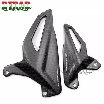 Новинка для DUCATI PANIGALE V4 V4S V4R уличный истребитель V4/S аксессуары из углеродного волокна Защита для пятки мотоцикла защита для ног крыла заднего хода