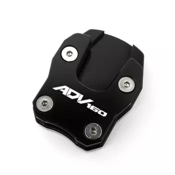 Новинка для HONDA ADV160 ADV 160 2024 2025-аксессуары, алюминиевая подставка с ЧПУ, боковая удлинительная пластина для ног, опорная пластина, увеличенная подставка