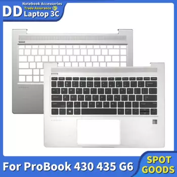 Новинка для HP ProBook 430 435 G6 Женская подставка под ноутбук Серебряный чехол с английской клавиатурой