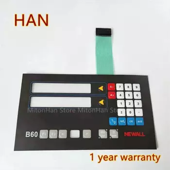 Новинка для NEWALL B60 2 оси 3 оси мембранная клавиатура пленка E70-M 2 оси 3 оси клавиатура