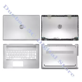 Новинка для ноутбука HP ENVY X360 17-U 17T-U M7-U, задняя крышка для ноутбука, подставка для рук, верхняя клавиатура с подсветкой, детская Серебристая 857839-001