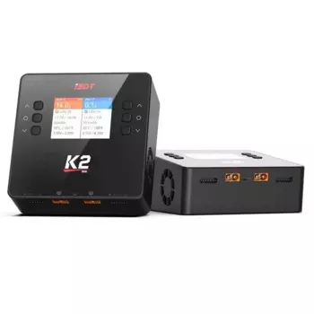Новинка ISDT K2 Air AC 200 Вт DC 50a0Wx2 20A Двухканальное балансирующее зарядное устройство Lipo разрядник для NiMh Pb аккумулятора