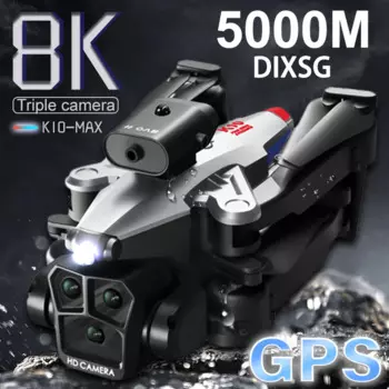 Новинка, Квадрокоптер с оптическим потоком для аэрофотосъемки DIXSG K10 MAX