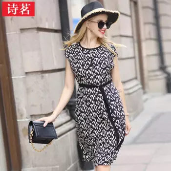 Новинка лета 2023, стильное платье средней длины из шелка тутового шелкопряда, женское приталенное шелковое платье со шнуровкой и круглым вырезом