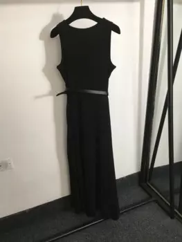 Новинка лета 2024, модное женское платье-майка, сексуальное, закрывающее талию, облегающее женское платье-майка