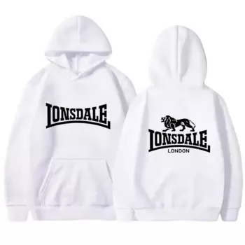 Новинка, модный мужской костюм, сезон осень-зима, Спортивная Толстовка Lonsdale, спортивный костюм, Повседневная Толстовка, спортивная толстовка