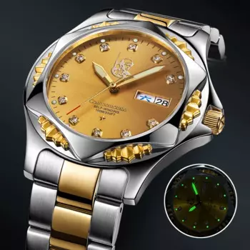 Новинка, мужские наручные часы Yelang A70, японский механизм NH36, светящиеся механические часы 100 м, водонепроницаемые камуфляжные часы с кольцом, женские часы