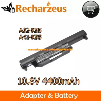 Новинка, Оригинальная батарея 10,8 В, 4400 мА · ч, для Asus A32-K55 A45VD, A55VM, A75DE, A95VM, K45DR, K55VM, K75VM, K95VM серии Laptop