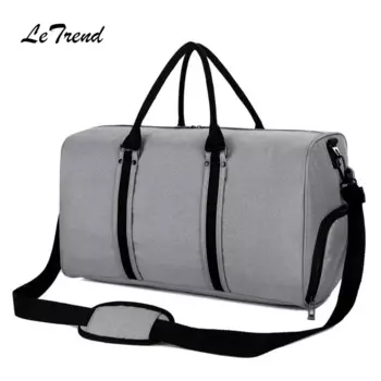 Новинка, перезаряжаемая сумка LeTrend, вместительная Дорожная Спортивная сумка с USB, повседневные мужские сумки, сумки на плечо, многофункциональная школьная сумка